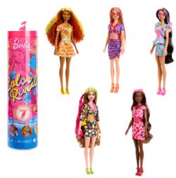 BARBIE COLOR REVEAL - POUPÉE SÉRIE FRUITS SUCRÉS ASSORTIE
